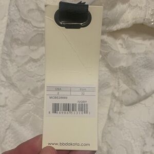 BB Dakota Ivory Floral Lace Dress